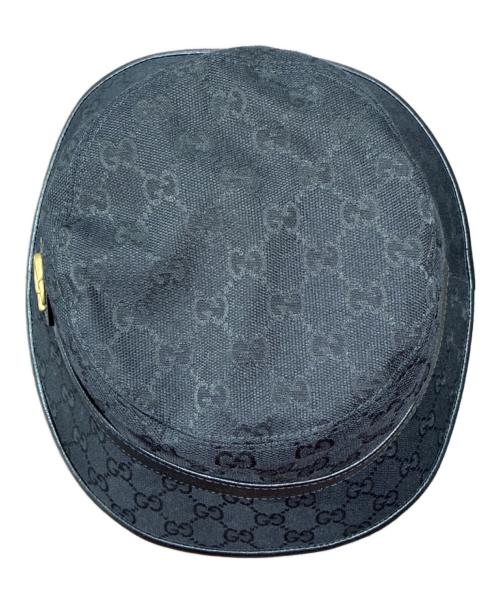 GUCCI（グッチ）GUCCI (グッチ) GGマーモントハット ブラック サイズ:Мの古着・服飾アイテム