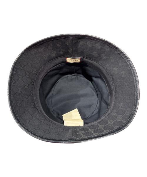 GUCCI（グッチ）GUCCI (グッチ) GGマーモントハット ブラック サイズ:Мの古着・服飾アイテム