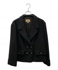 中古・古着通販】CELINE (セリーヌ) テディジャケット ブラック サイズ
