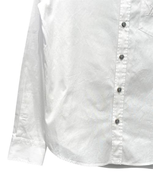 LOUIS VUITTON（ルイ ヴィトン）LOUIS VUITTON (ルイ ヴィトン) LVロゴシャツ ホワイト サイズ:Mの古着・服飾アイテム