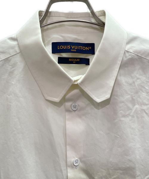 LOUIS VUITTON（ルイ ヴィトン）LOUIS VUITTON (ルイ ヴィトン) LVトリムシャツ アイボリー サイズ:39 15 1/2の古着・服飾アイテム