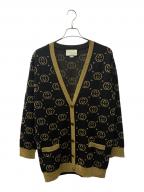 GUCCIグッチ）の古着「GGカーディガン」｜ブラック