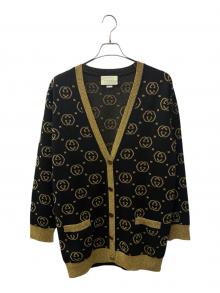 GUCCI（グッチ）の古着「GGカーディガン」｜ブラック