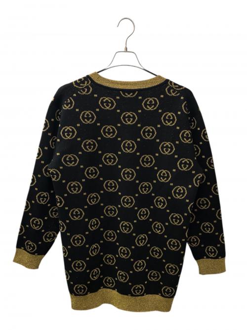 GUCCI（グッチ）GUCCI (グッチ) GGカーディガン ブラック サイズ:Sの古着・服飾アイテム