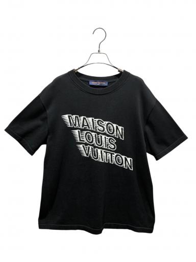 中古・古着通販】LOUIS VUITTON (ルイ ヴィトン) ロゴ半袖ニット