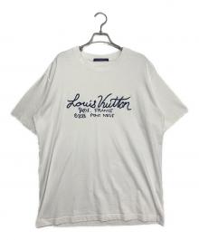 LOUIS VUITTON（ルイ ヴィトン）の古着「ロゴTシャツ」｜アイボリー