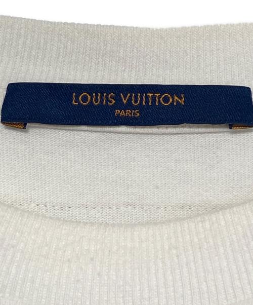 LOUIS VUITTON（ルイ ヴィトン）LOUIS VUITTON (ルイ ヴィトン) ロゴTシャツ アイボリー サイズ:XLの古着・服飾アイテム