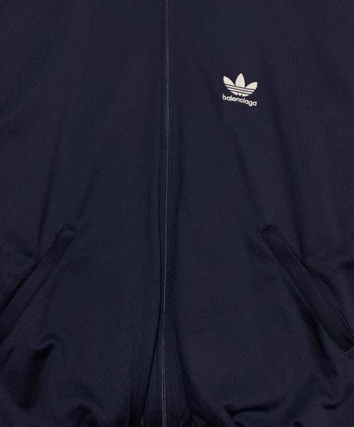 BALENCIAGA（バレンシアガ）BALENCIAGA (バレンシアガ) TRACK SUIT ネイビー×ホワイト サイズ:2の古着・服飾アイテム