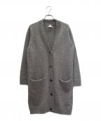 HERMESエルメス）の古着「カシミヤカーディガン」｜グレー