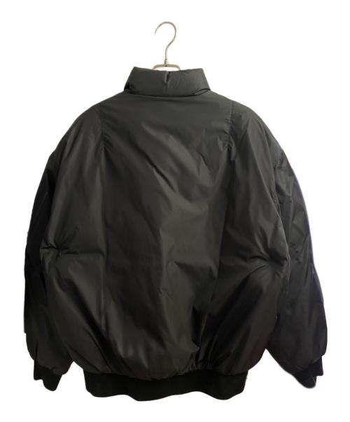 PRADA（プラダ）PRADA (プラダ) ロゴプレートダウンジャケット ブラック サイズ:Lの古着・服飾アイテム