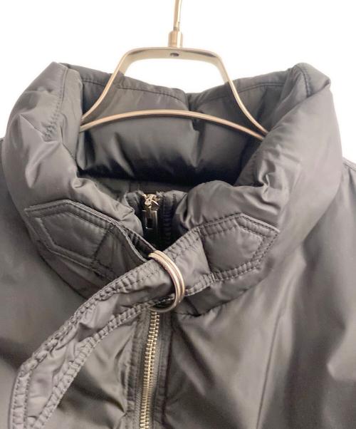 PRADA（プラダ）PRADA (プラダ) ロゴプレートダウンジャケット ブラック サイズ:Lの古着・服飾アイテム