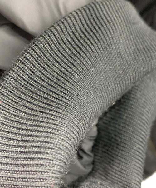 PRADA（プラダ）PRADA (プラダ) ロゴプレートダウンジャケット ブラック サイズ:Lの古着・服飾アイテム