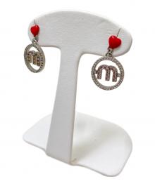 MIU MIU（ミュウミュウ）の古着「ラインストーンピアス」