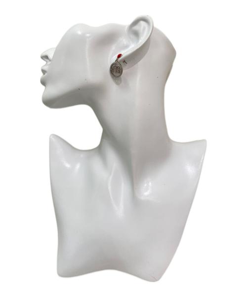 MIU MIU（ミュウミュウ）MIU MIU (ミュウミュウ) ラインストーンピアスの古着・服飾アイテム