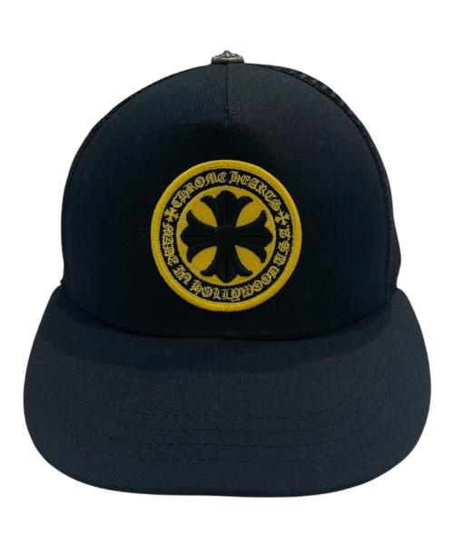 CHROME HEARTS（クロムハーツ）CHROME HEARTS (クロムハーツ) CHプラスワッペントラッカーキャップ ブラック サイズ:SIZE 53-60の古着・服飾アイテム