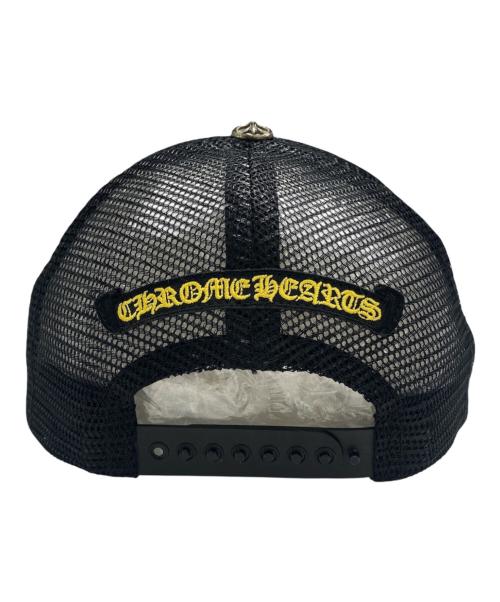 CHROME HEARTS（クロムハーツ）CHROME HEARTS (クロムハーツ) CHプラスワッペントラッカーキャップ ブラック サイズ:SIZE 53-60の古着・服飾アイテム