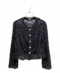 CHANEL（シャネル）の古着「ココボタンシャギーカーディガン」