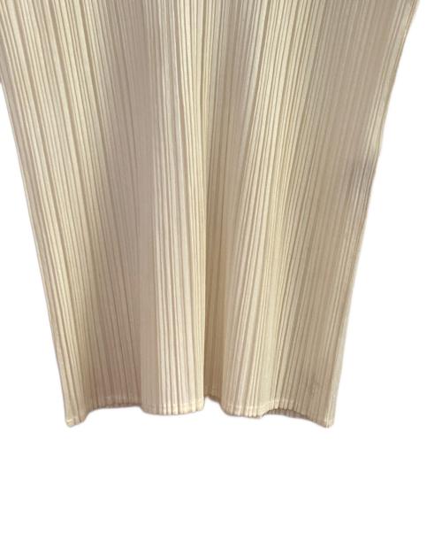 PLEATS PLEASE（プリーツプリーズ）PLEATS PLEASE (プリーツプリーズ) プリーツカットソー アイボリー サイズ:表記なしの古着・服飾アイテム