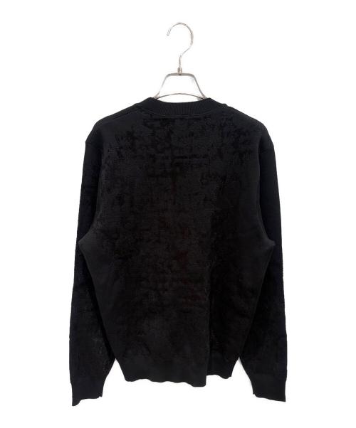 HERMES（エルメス）HERMES (エルメス) ラメジャガードニット ブラック サイズ:Ｓの古着・服飾アイテム