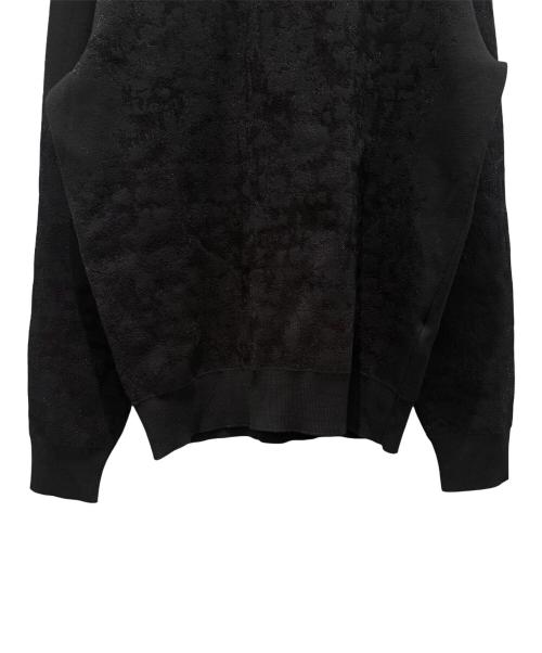 HERMES（エルメス）HERMES (エルメス) ラメジャガードニット ブラック サイズ:Ｓの古着・服飾アイテム