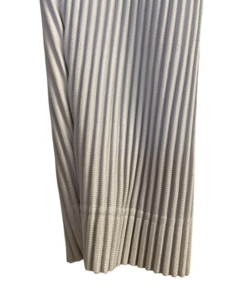 HOMME PLISSE ISSEY MIYAKE（オム プリッセ イッセイ ミヤケ）HOMME PLISSE ISSEY MIYAKE (オム プリッセ イッセイ ミヤケ) プリーツジャケット グレー サイズ:1の古着・服飾アイテム