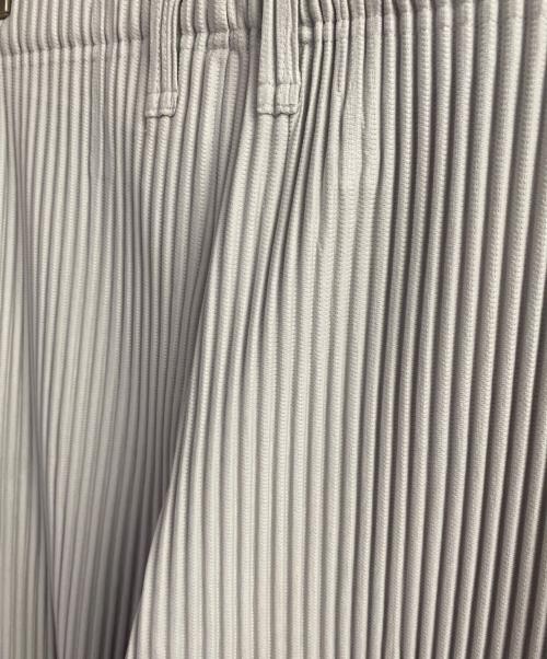 HOMME PLISSE ISSEY MIYAKE（オム プリッセ イッセイ ミヤケ）HOMME PLISSE ISSEY MIYAKE (オム プリッセ イッセイ ミヤケ) プリーツパンツ グレー サイズ:1の古着・服飾アイテム