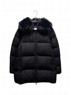 中古・古着通販】MONCLER (モンクレール) 半袖ワンピース ベージュ