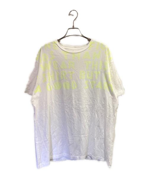 Maison Margiela（メゾンマルジェラ）Maison Margiela (メゾンマルジェラ) エイズTシャツ ホワイト サイズ:Mの古着・服飾アイテム
