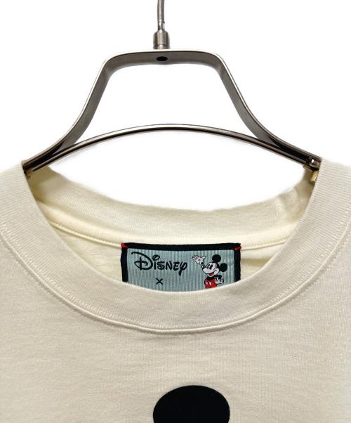 GUCCI（グッチ）GUCCI (グッチ) DISNEY (ディズニー) Disney×GUCCI ミッキーマウスプリントTシャツ アイボリー サイズ:Mの古着・服飾アイテム