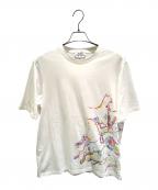 HERMESエルメス）の古着「カヴァルカードホースTシャツ」｜ホワイト