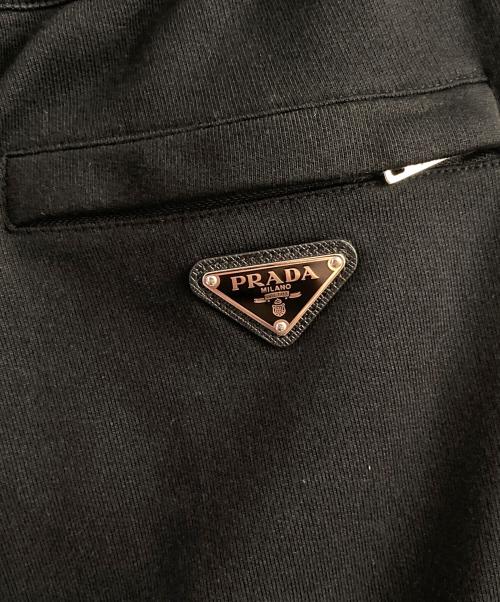 PRADA（プラダ）PRADA (プラダ) スウェットハーフパンツ ブラック サイズ:Mの古着・服飾アイテム