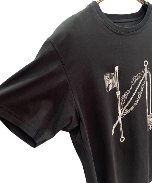 HERMES（エルメス）HERMES (エルメス) Clic Clac T-Shirt クリック・クラック Tシャツ ブラック サイズ:34の古着・服飾アイテム