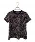 HERMES（エルメス）の古着「Do Re BouclesプリントTシャツ」｜ブラック