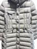 中古・古着 MONCLER (モンクレール) HERMINE/ダウンコート ベージュ サイズ:1：120000円