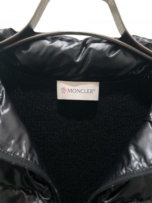 MONCLER（モンクレール）MONCLER (モンクレール) ニット切替ダウンジャケット ブラック サイズ:XSの古着・服飾アイテム