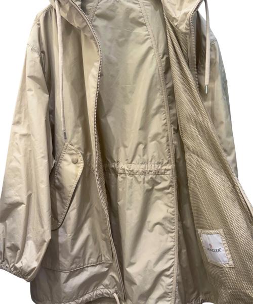MONCLER（モンクレール）MONCLER (モンクレール) MELIA/ナイロンコート ベージュ サイズ:3の古着・服飾アイテム