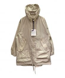 MONCLER（モンクレール）の古着「MELIA/ナイロンコート」｜ベージュ