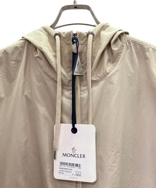 MONCLER（モンクレール）MONCLER (モンクレール) MELIA/ナイロンコート ベージュ サイズ:3の古着・服飾アイテム
