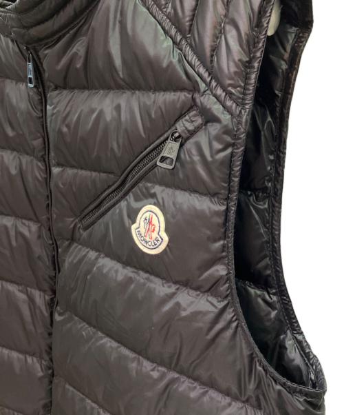 MONCLER（モンクレール）MONCLER (モンクレール) ARV/ダウンベスト ブラック サイズ:２の古着・服飾アイテム