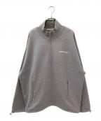 MIU MIUミュウミュウ）の古着「ハーフジップスウェット」｜グレー
