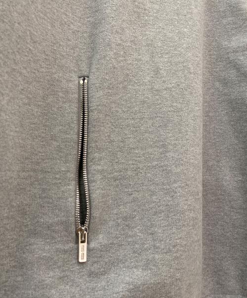 MIU MIU（ミュウミュウ）MIU MIU (ミュウミュウ) ハーフジップスウェット グレー サイズ:Lの古着・服飾アイテム