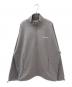 MIU MIU（ミュウミュウ）の古着「ハーフジップスウェット」｜グレー