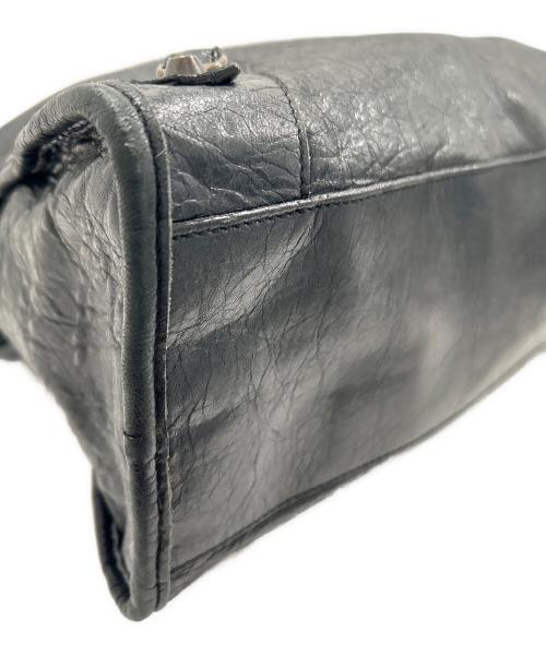 BALENCIAGA（バレンシアガ）BALENCIAGA (バレンシアガ) The City ザ・シティ ミディアム ハンドバッグ 115748 ブラック サイズ:ミディアムの古着・服飾アイテム