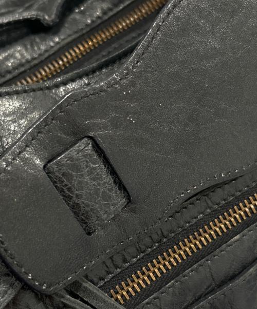 BALENCIAGA（バレンシアガ）BALENCIAGA (バレンシアガ) The City ザ・シティ ミディアム ハンドバッグ 115748 ブラック サイズ:ミディアムの古着・服飾アイテム