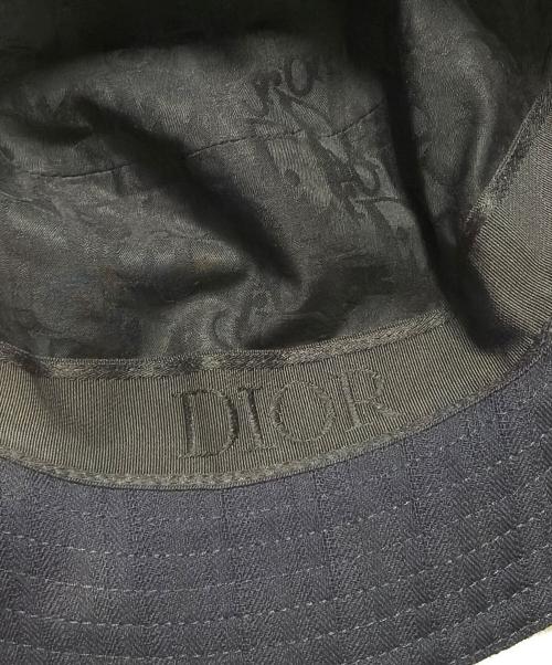 Christian Dior（クリスチャン ディオール）Christian Dior (クリスチャン ディオール) バケットハット ネイビー サイズ:60の古着・服飾アイテム