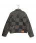 LOUIS VUITTON (ルイ ヴィトン) Giant Damier Waves Monogram Denim Jacket グレー サイズ:54：270000円