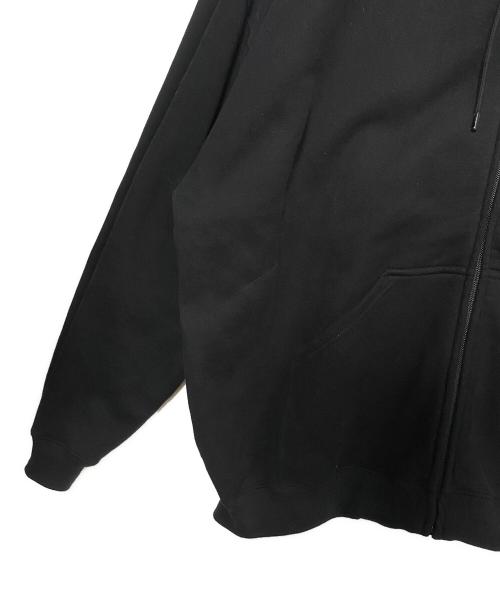 BALENCIAGA（バレンシアガ）BALENCIAGA (バレンシアガ)  Black Pillow Zip-Up Hoodie ブラック サイズ:Lの古着・服飾アイテム