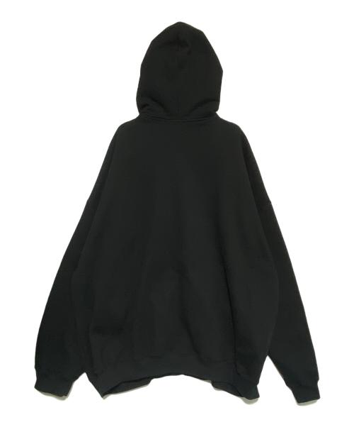 BALENCIAGA（バレンシアガ）BALENCIAGA (バレンシアガ)  Black Pillow Zip-Up Hoodie ブラック サイズ:Lの古着・服飾アイテム