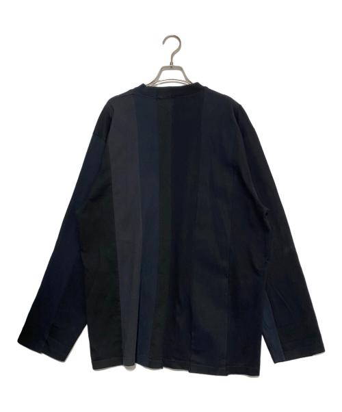 BALENCIAGA（バレンシアガ）BALENCIAGA (バレンシアガ) 再構築ロングスリーブTシャツ ブラック サイズ:Sの古着・服飾アイテム