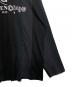 中古・古着 BALENCIAGA (バレンシアガ) 再構築ロングスリーブTシャツ ブラック サイズ:S：50000円
